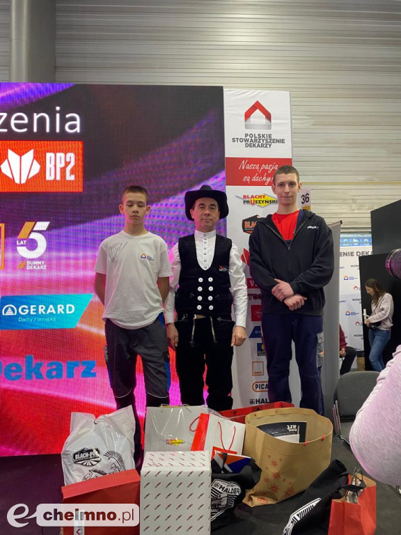 Sukces uczniów ZS nr 2 na Mistrzostwach Dekarstwa
