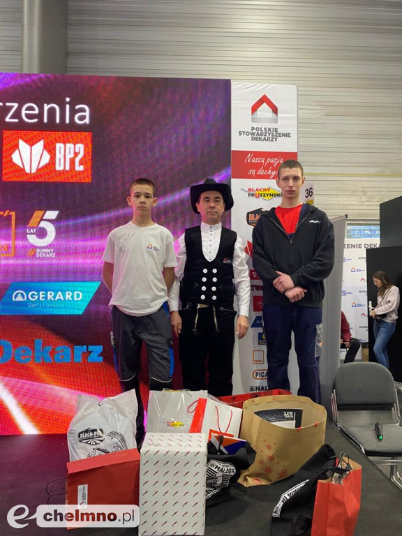 Sukces uczniów ZS nr 2 na Mistrzostwach Dekarstwa