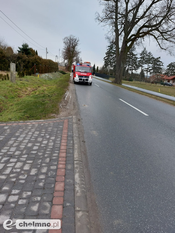 Spłonęło auto w Gołotach