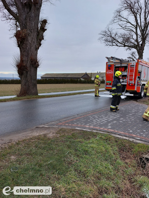 Spłonęło auto w Gołotach