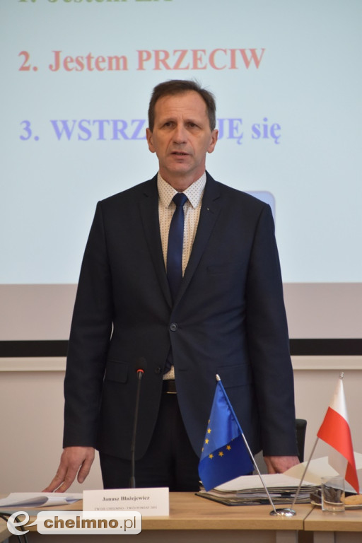 XXXII Sesja Rady Powiatu Chełmińskiego