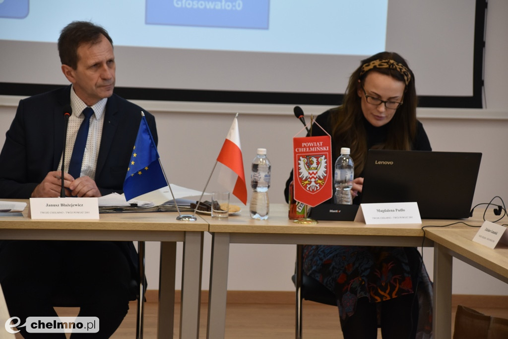 XXXII Sesja Rady Powiatu Chełmińskiego