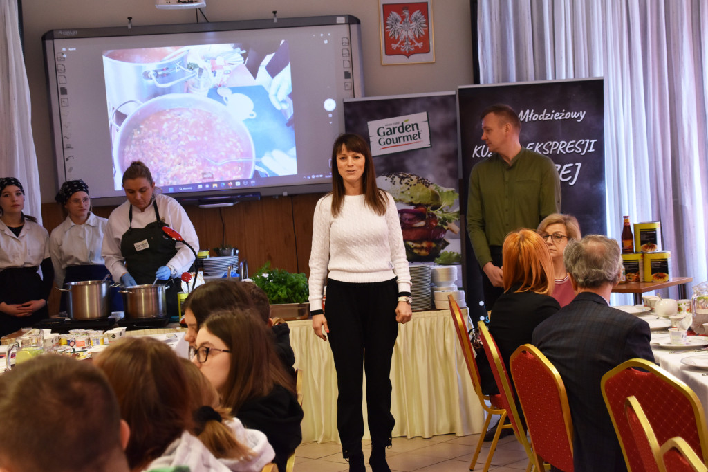 Pyszne potrawy przygotowali uczestnicy szkolenia