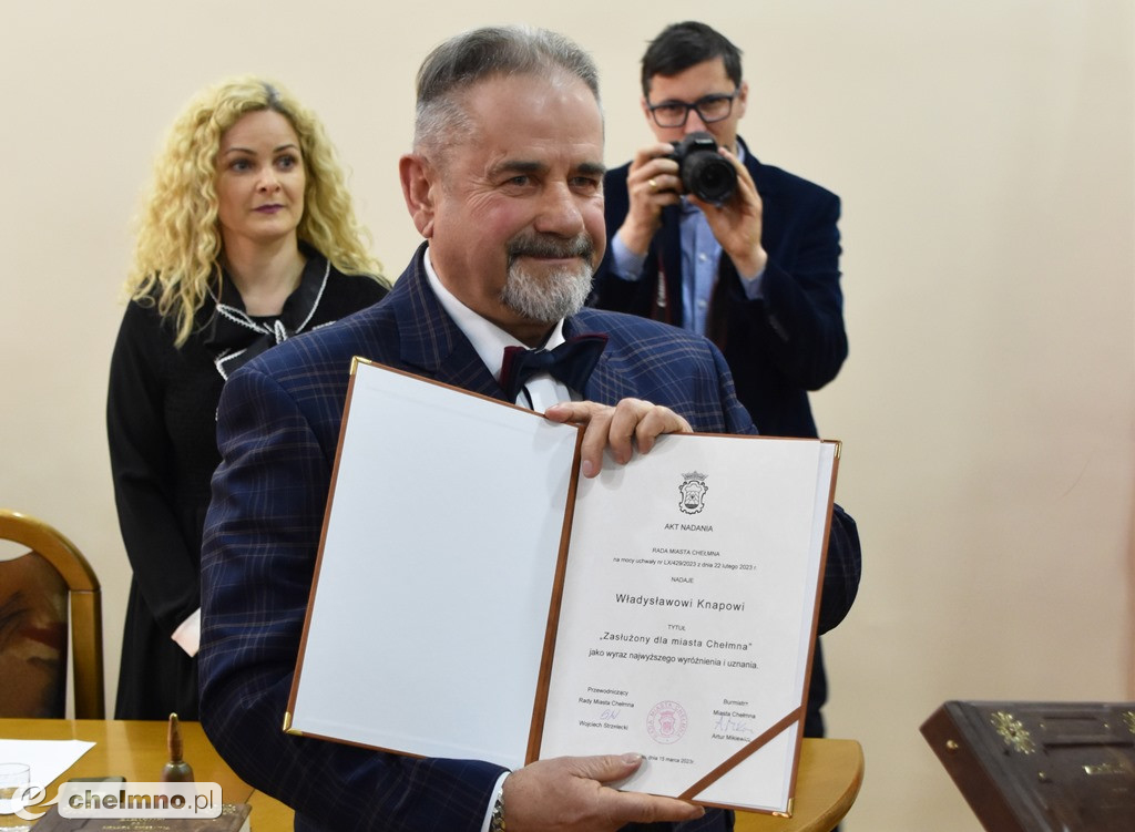 Władysław Knap i Jan Kensik uhonorowani