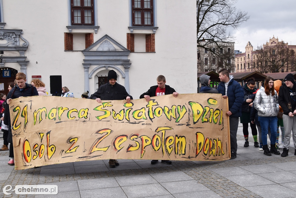 Wiosenny happening z okazji Światowego Dnia Osób z Zespołem Downa