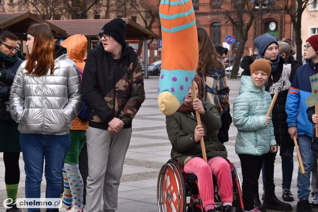 Wiosenny happening z okazji Światowego Dnia Osób z Zespołem Downa