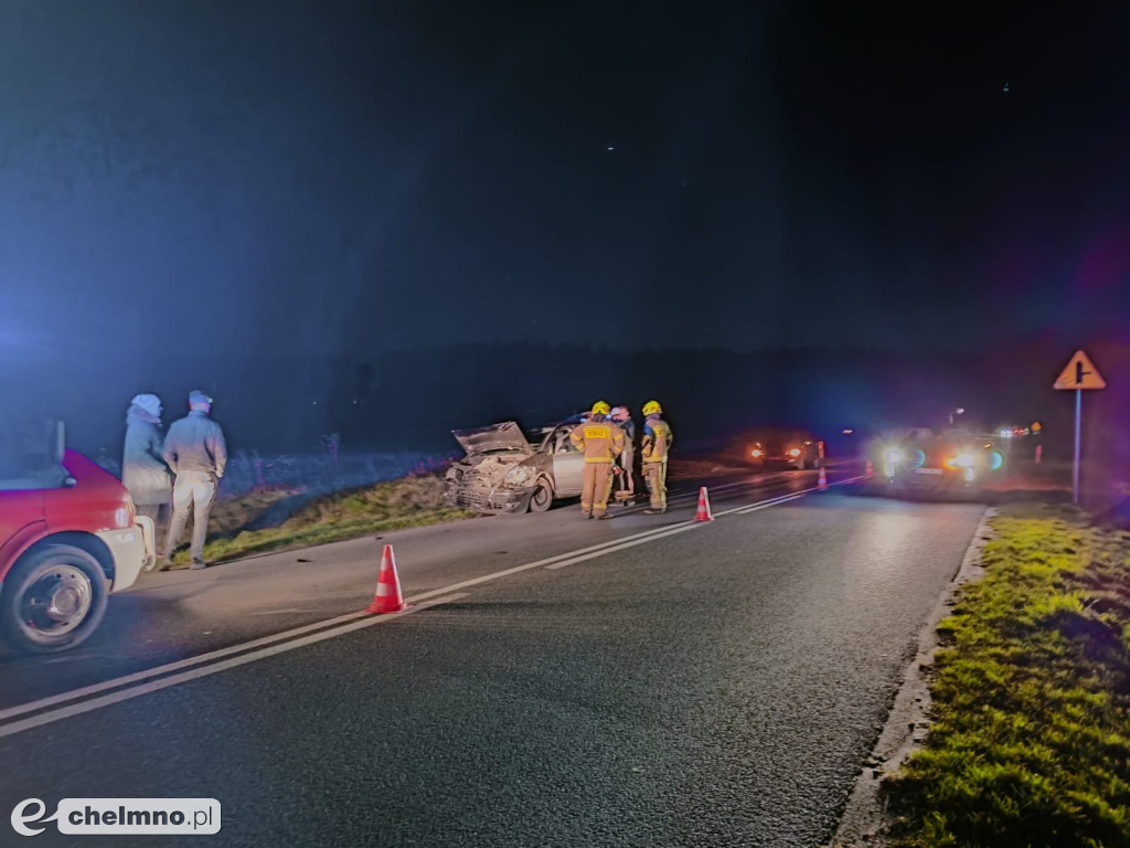 Sprawca wypadku w Raciniewie próbował uciec z miejsca zdarzenia