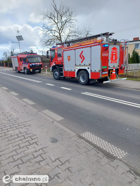 Wpadła w poślizg i wjechała w budynek w Unisławiu
