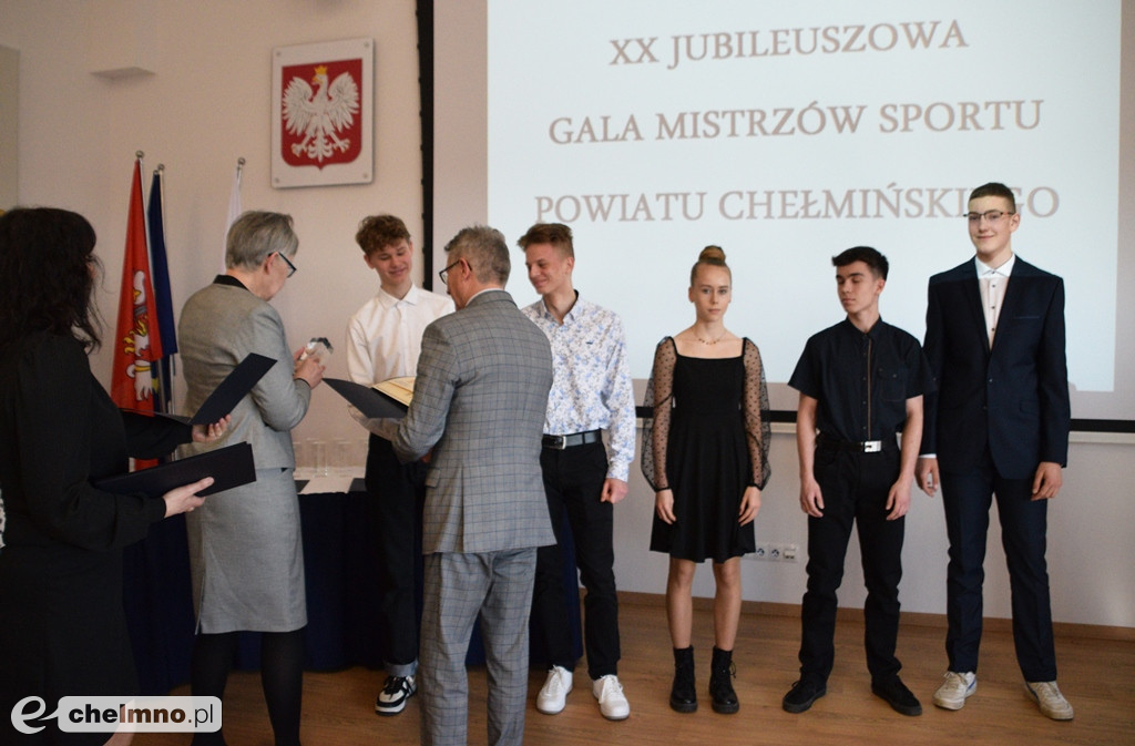 XX Jubileuszowa Gala Mistrzów Sportu Powiatu Chełmińskiego