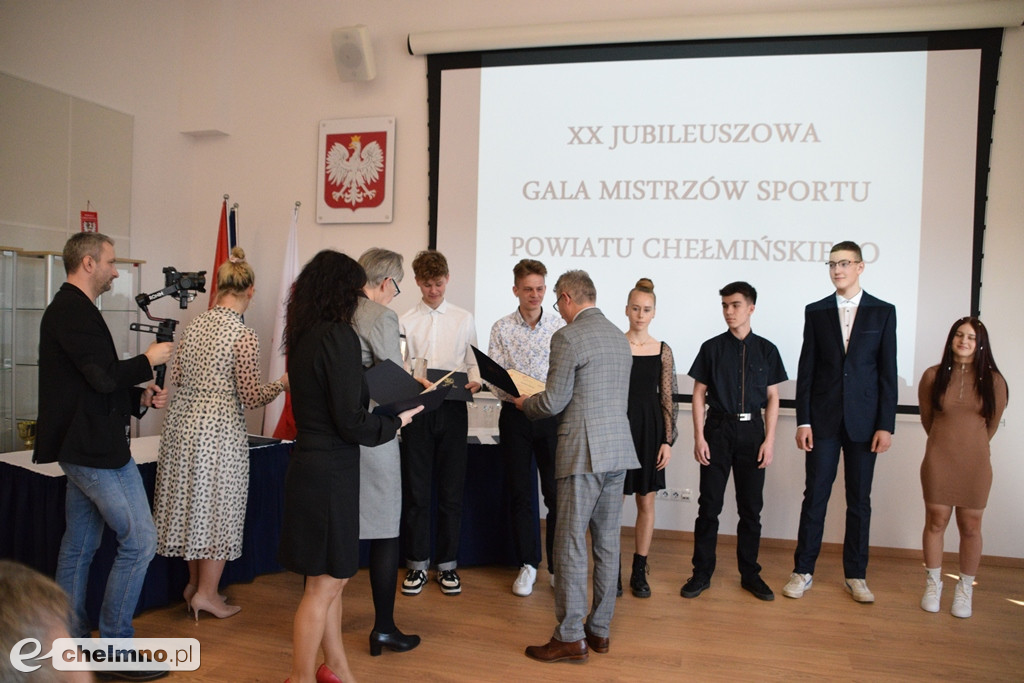 XX Jubileuszowa Gala Mistrzów Sportu Powiatu Chełmińskiego