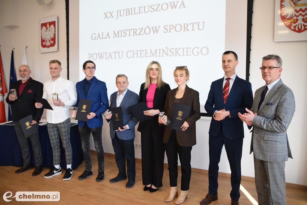 XX Jubileuszowa Gala Mistrzów Sportu Powiatu Chełmińskiego