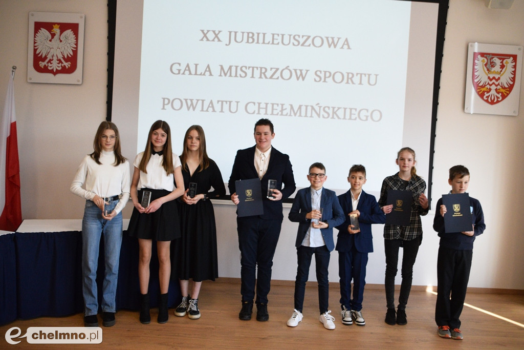 XX Jubileuszowa Gala Mistrzów Sportu Powiatu Chełmińskiego