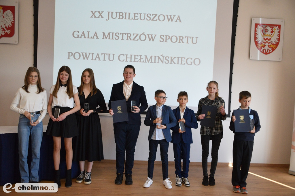 XX Jubileuszowa Gala Mistrzów Sportu Powiatu Chełmińskiego