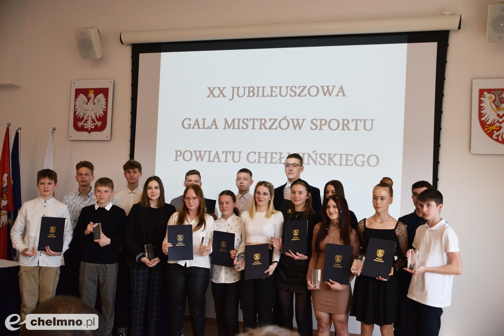 XX Jubileuszowa Gala Mistrzów Sportu Powiatu Chełmińskiego