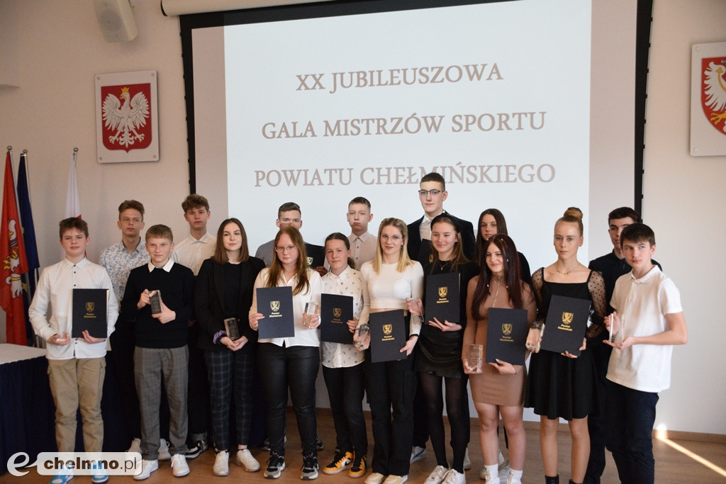 XX Jubileuszowa Gala Mistrzów Sportu Powiatu Chełmińskiego