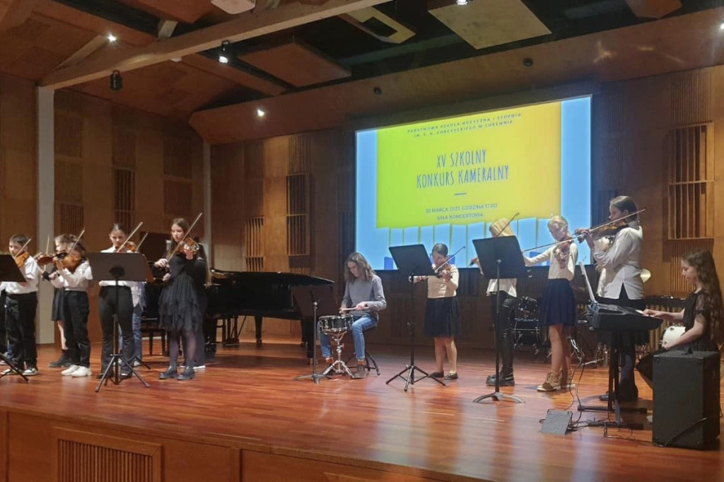 Pięknie muzykowali na XV Szkolnym Konkursie Kameralnym