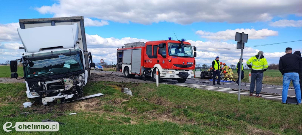 Tragiczny wypadek na drodze krajowej nr 91