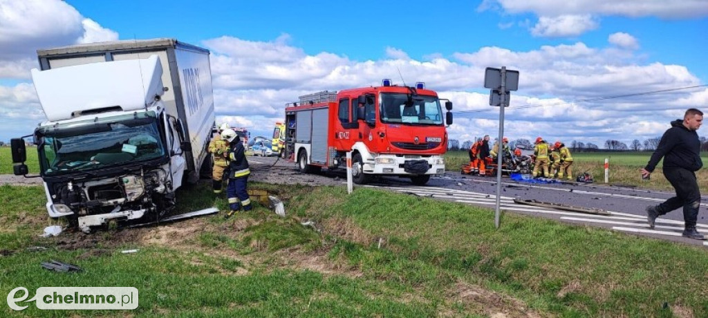 Tragiczny wypadek na drodze krajowej nr 91