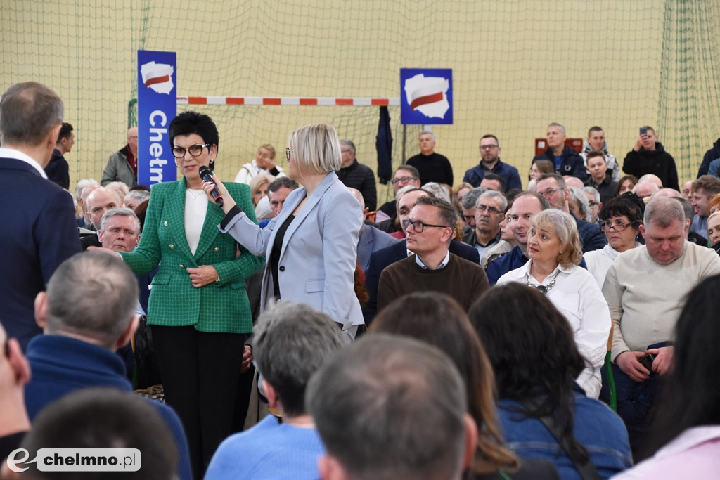 Spotkanie otwarte z Donaldem Tuskiem w Chełmnie