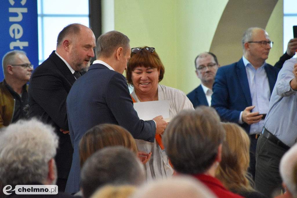 Spotkanie otwarte z Donaldem Tuskiem w Chełmnie