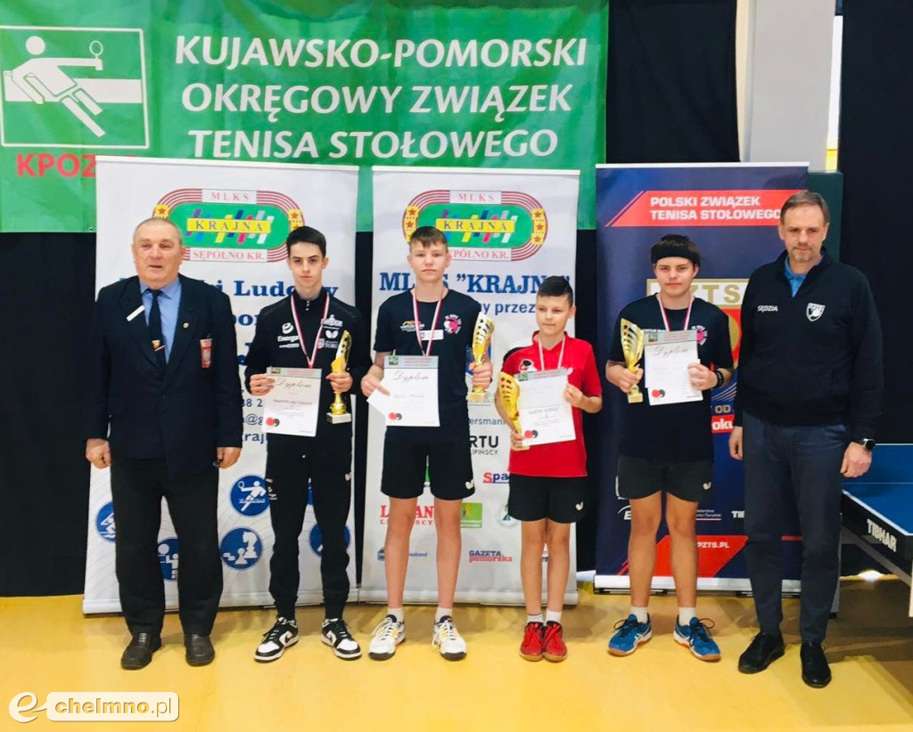Mistrzostwa Województwa Kadetów w Tenisie Stołowym