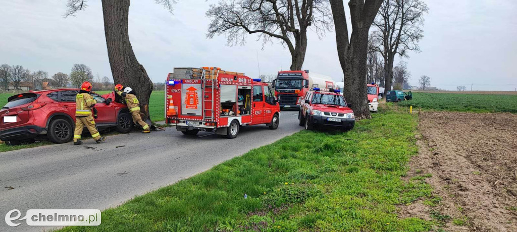 Wypadek w Gołotach - jedna osoba zginęła