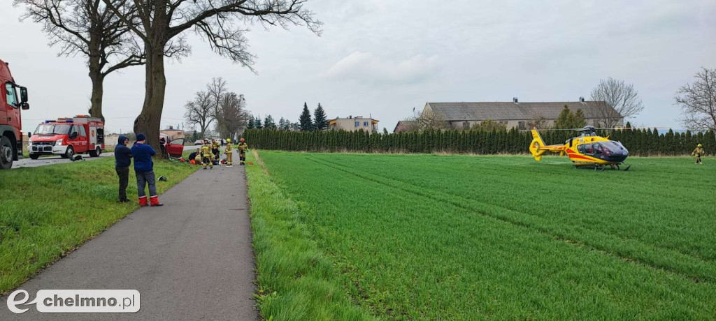 Wypadek w Gołotach - jedna osoba zginęła