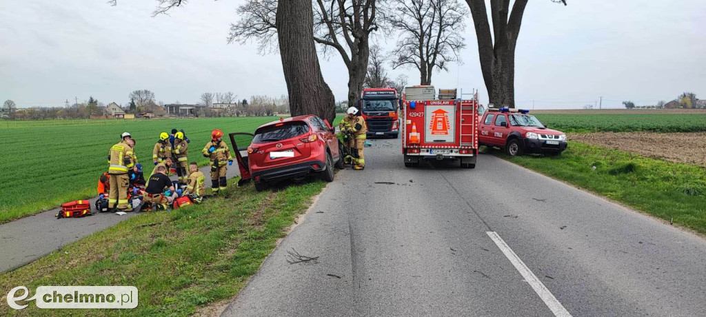 Wypadek w Gołotach - jedna osoba zginęła