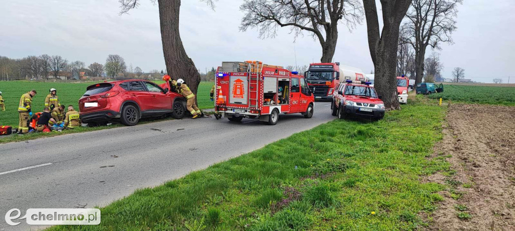 Wypadek w Gołotach - jedna osoba zginęła