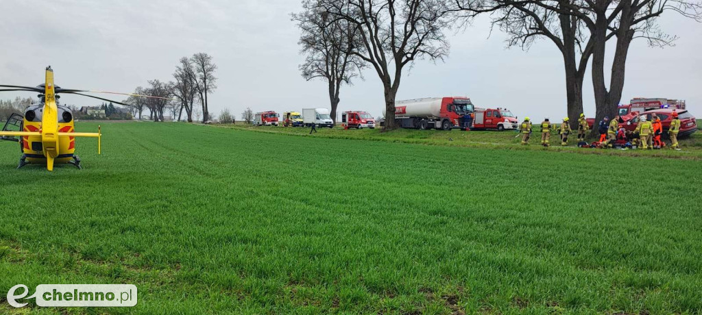 Wypadek w Gołotach - jedna osoba zginęła