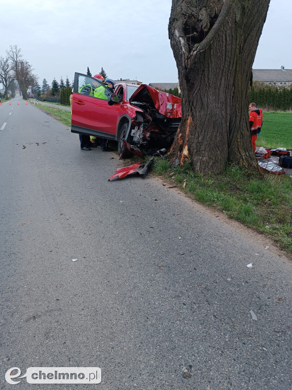 Wypadek w Gołotach - jedna osoba zginęła