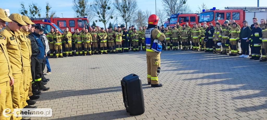 Ćwiczenia doskonalące jednostek OSP z powiatu