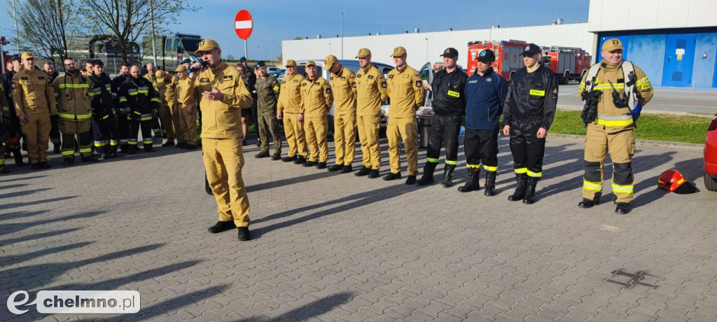 Ćwiczenia doskonalące jednostek OSP z powiatu
