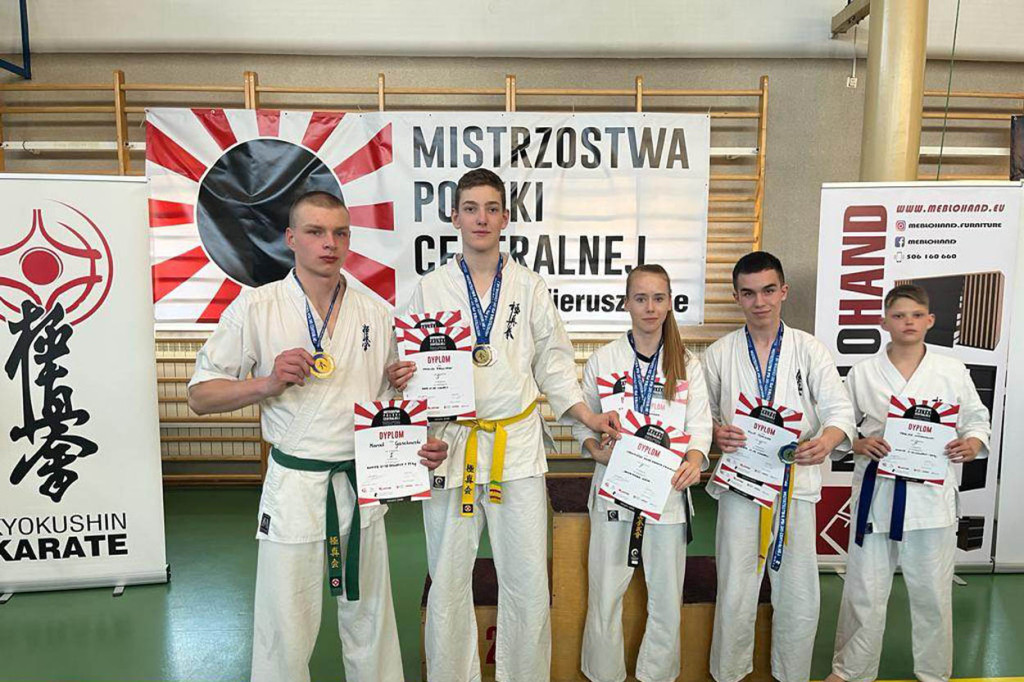 Sukces chełmińskich karateków na Mistrzostwach Polski