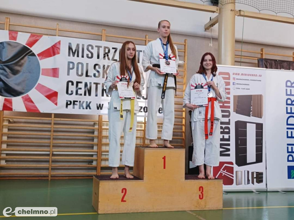 Sukces chełmińskich karateków na Mistrzostwach Polski