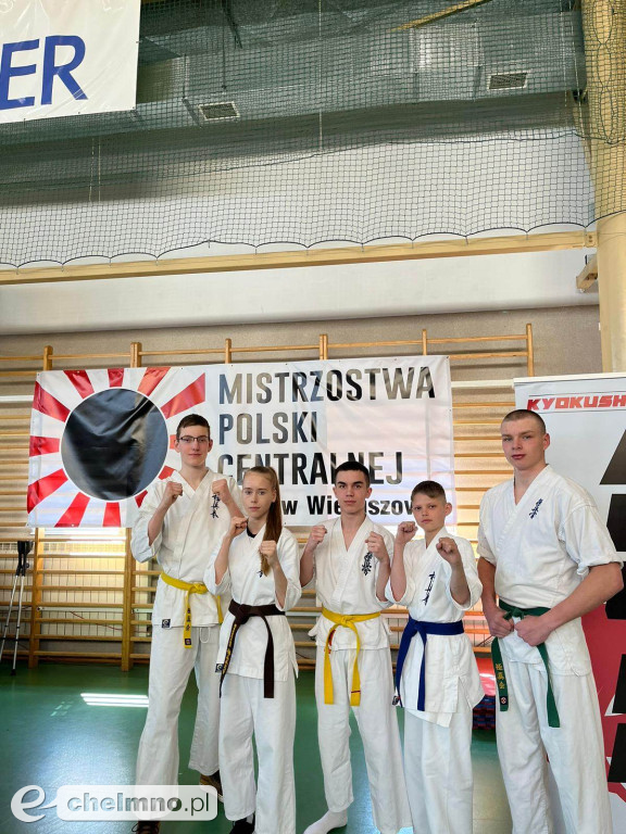 Sukces chełmińskich karateków na Mistrzostwach Polski