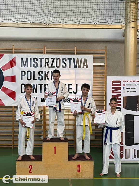 Sukces chełmińskich karateków na Mistrzostwach Polski