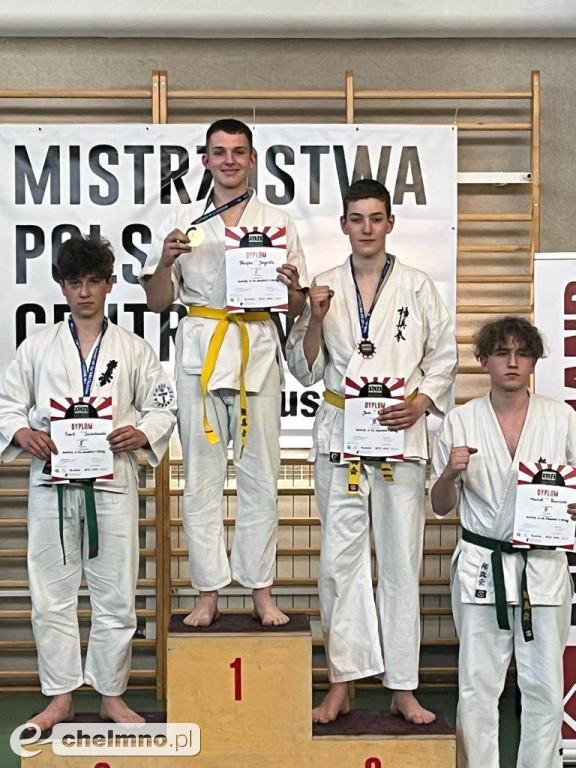 Sukces chełmińskich karateków na Mistrzostwach Polski