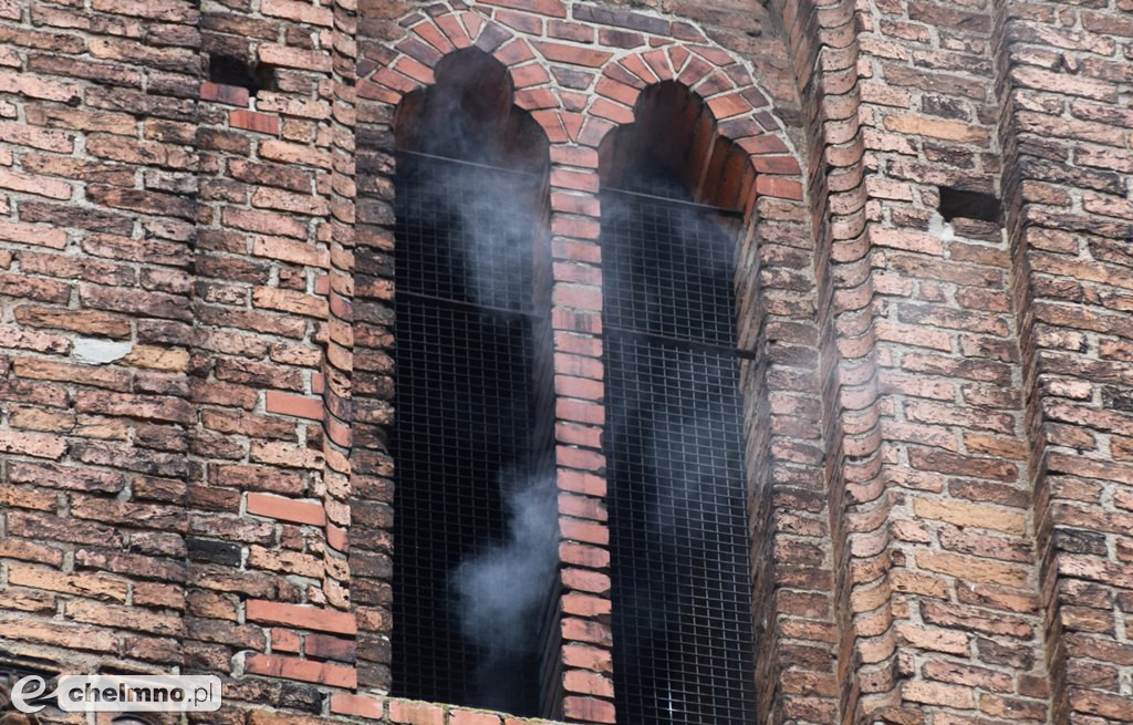 Kilka zastępów straży pożarnej w chełmińskiej FARZE