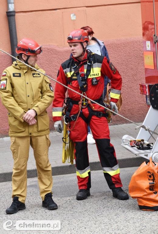 Kilka zastępów straży pożarnej w chełmińskiej FARZE