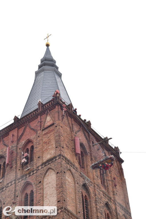Kilka zastępów straży pożarnej w chełmińskiej FARZE