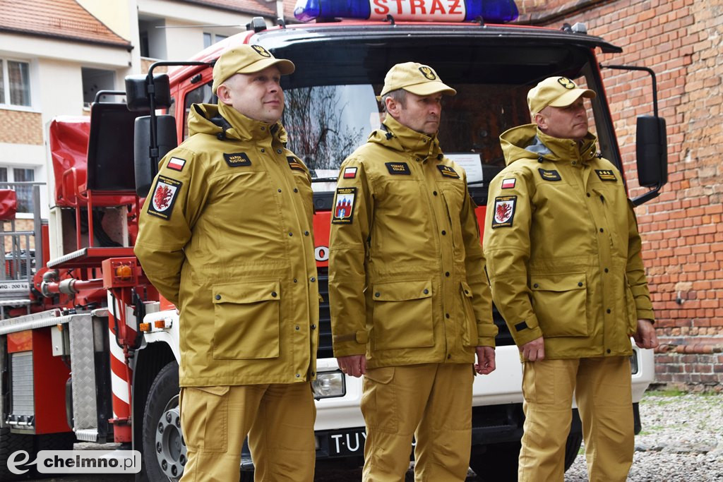 Kilka zastępów straży pożarnej w chełmińskiej FARZE