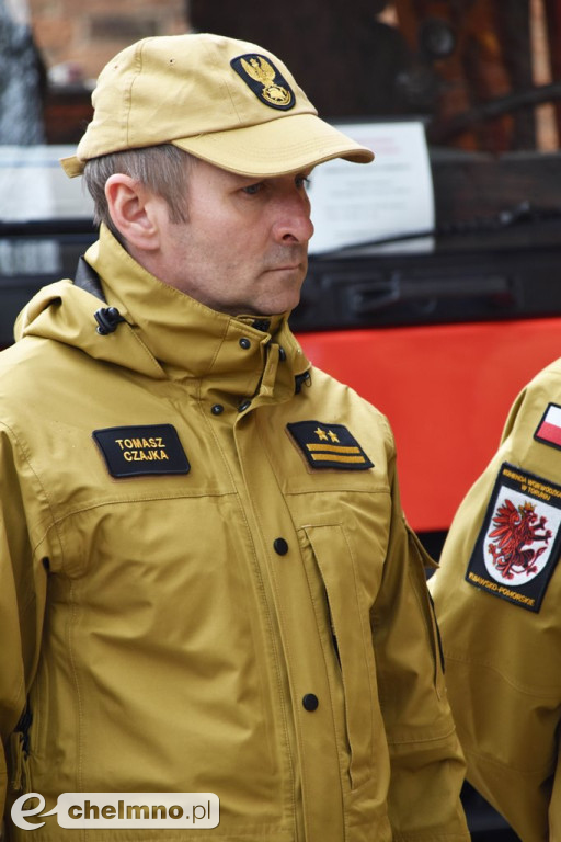 Kilka zastępów straży pożarnej w chełmińskiej FARZE