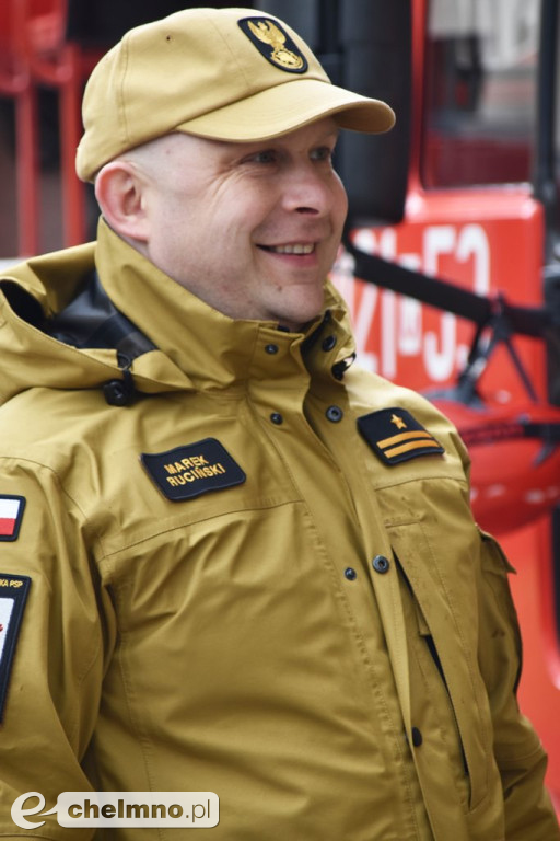Kilka zastępów straży pożarnej w chełmińskiej FARZE