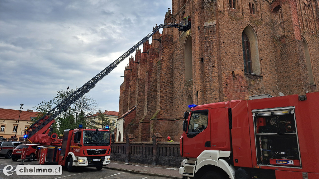 Ćwiczenia w kościele Farnym w Chełmnie