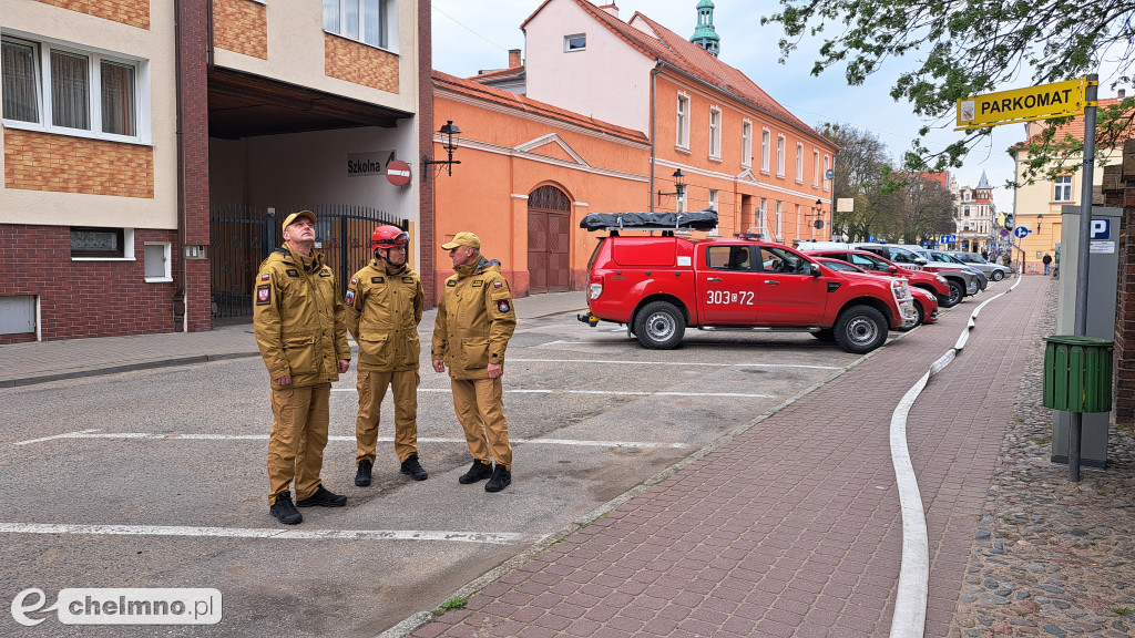 Ćwiczenia w kościele Farnym w Chełmnie