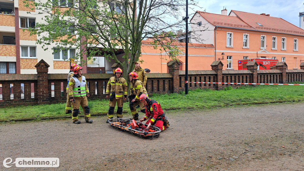 Ćwiczenia w kościele Farnym w Chełmnie