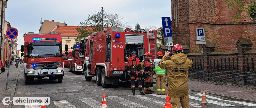 Ćwiczenia w kościele Farnym w Chełmnie