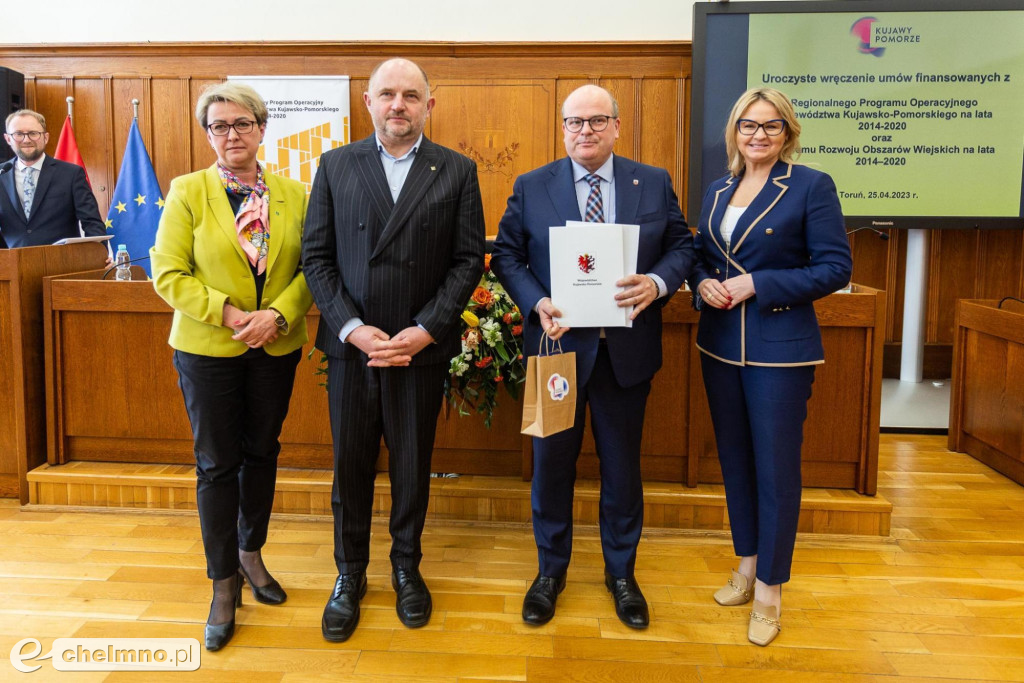 Nowe umowy RPO i PROW. Dotacje również w powiecie chełmińskim