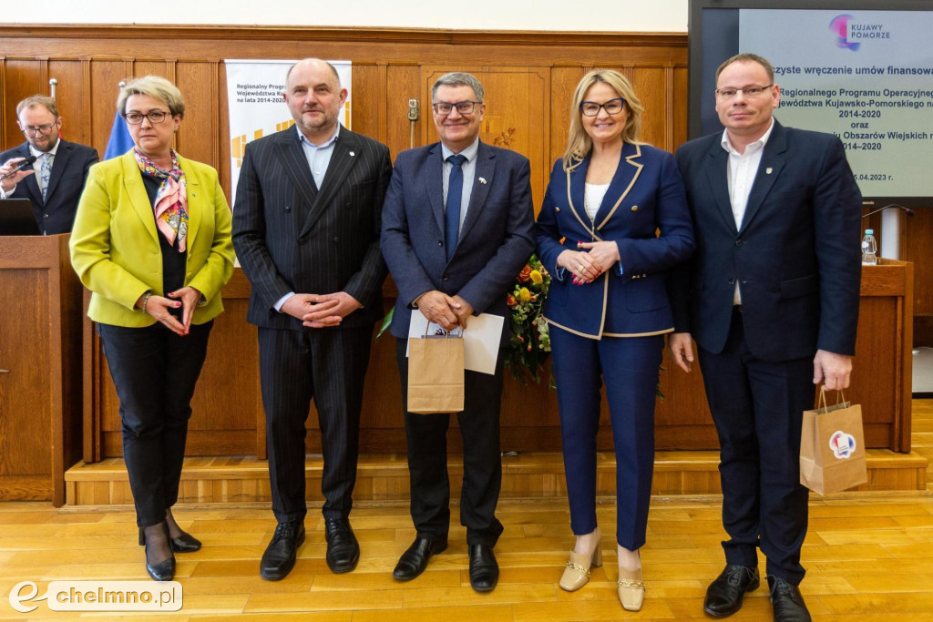 Nowe umowy RPO i PROW. Dotacje również w powiecie chełmińskim